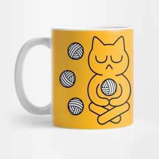 Meditation Cat Mug